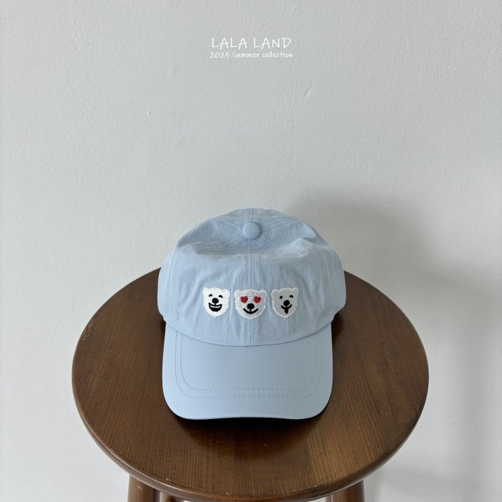 Lalaland - Korean Children Fashion - #prettylittlegirls - kids Three Bear Cap - 4