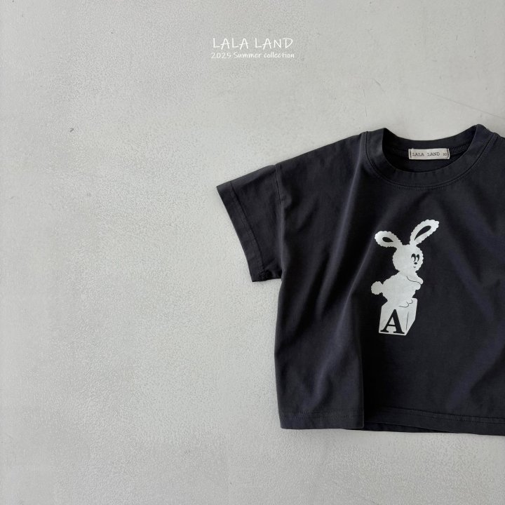 Lalaland - Korean Children Fashion - #todddlerfashion - kids Rabbit Tee - 6