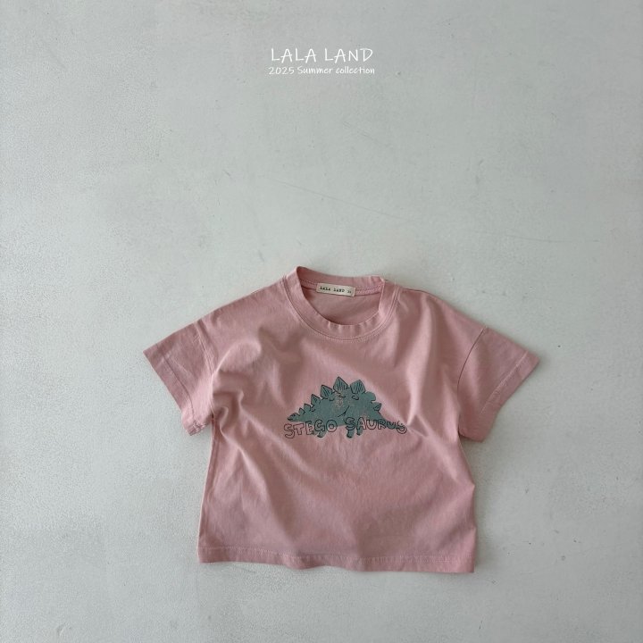 Lalaland - Korean Children Fashion - #todddlerfashion - kids 25 Summer Dino Tee - 3