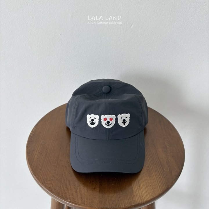 Lalaland - Korean Children Fashion - #toddlerclothing - kids Three Bear Cap - 5