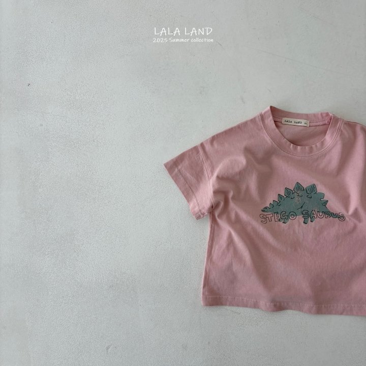 Lalaland - Korean Children Fashion - #todddlerfashion - kids 25 Summer Dino Tee - 4