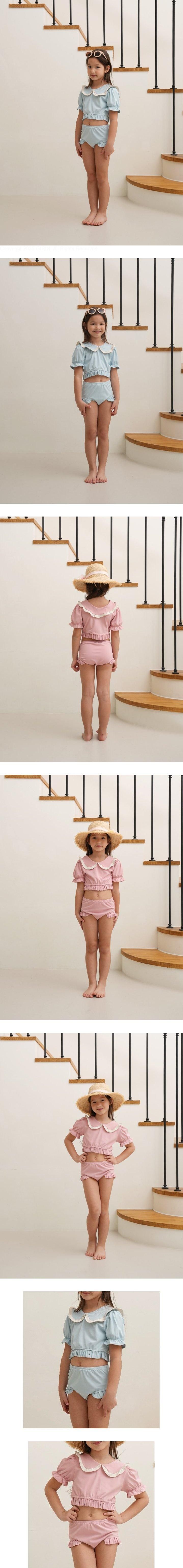 Le Bev - Korean Children Fashion - #stylishchildhood - Pastel Swim Set