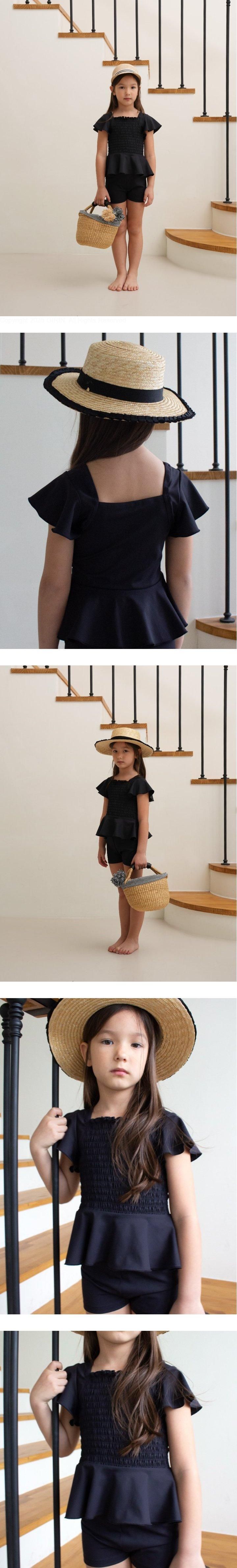 Le Bev - Korean Children Fashion - #toddlerclothing - Navia Turking Swim Set