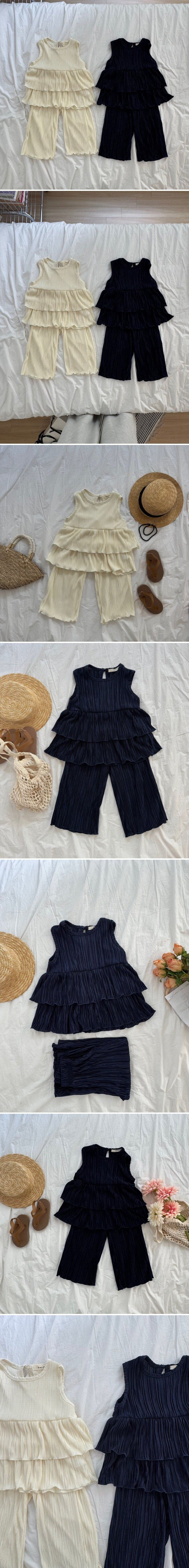 Le petitmot - Korean Children Fashion - #childofig - Pleated Cancan Set - 2