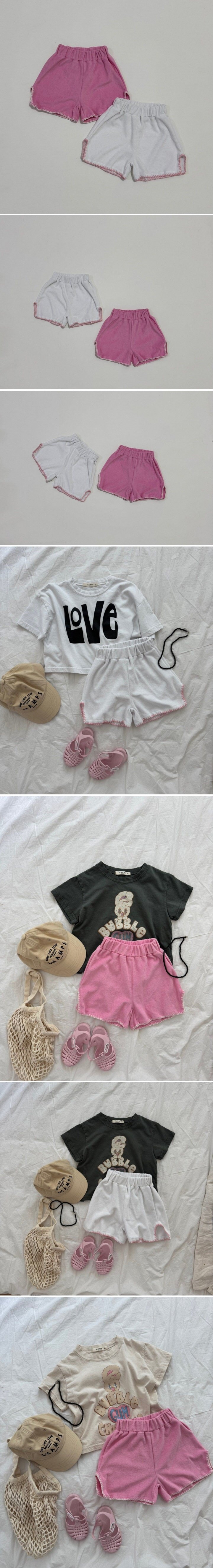 Le petitmot - Korean Children Fashion - #kidsstore - Terry Shorts - 2