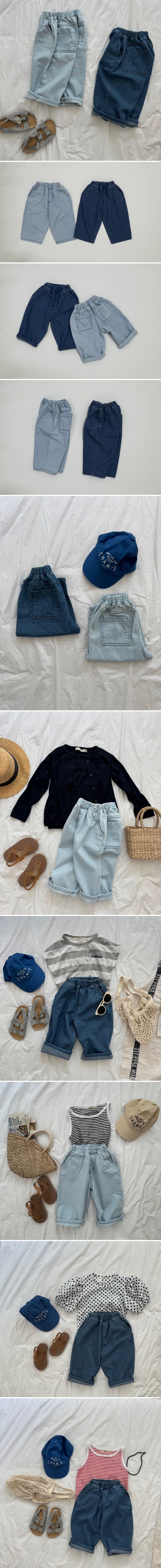 Le petitmot - Korean Children Fashion - #toddlerclothing - Denim Pants - 2