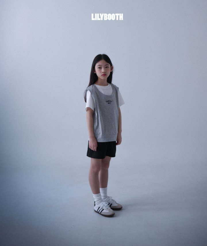 Lilybooth - Korean Children Fashion - #fashionkids - All Set Sleeveless Tee - 11