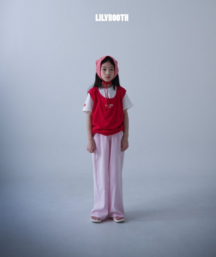 Lilybooth - Korean Children Fashion - #magicofchildhood - All Set Sleeveless Tee - 3
