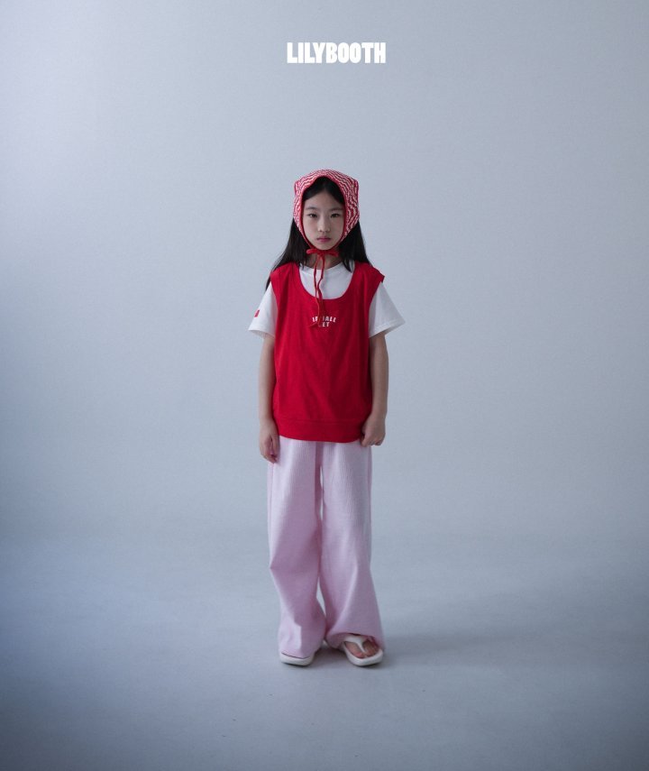 Lilybooth - Korean Children Fashion - #magicofchildhood - All Set Sleeveless Tee - 4