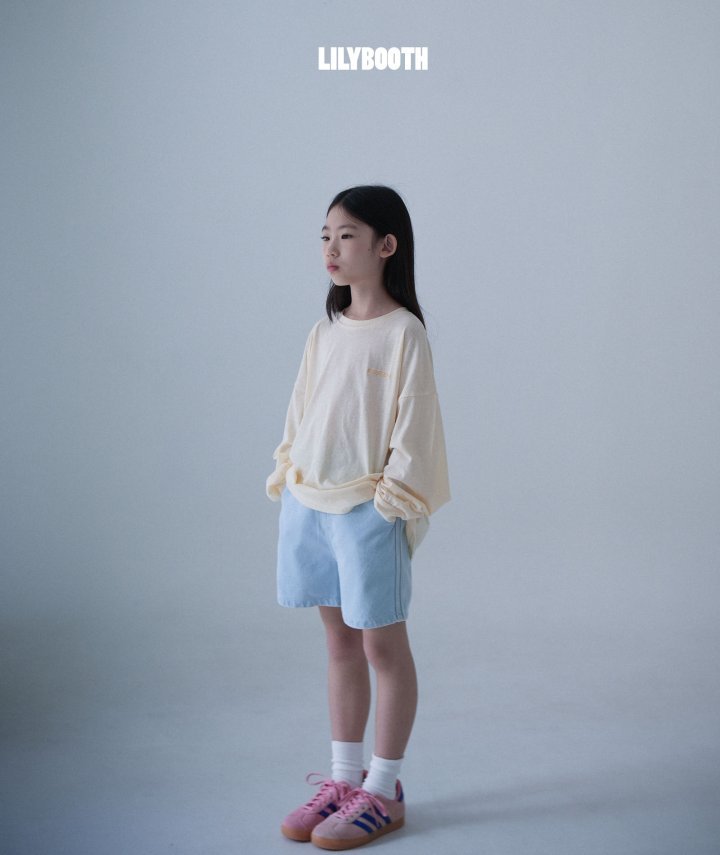 Lilybooth - Korean Children Fashion - #stylishchildhood - Line Denim Shorts - 8