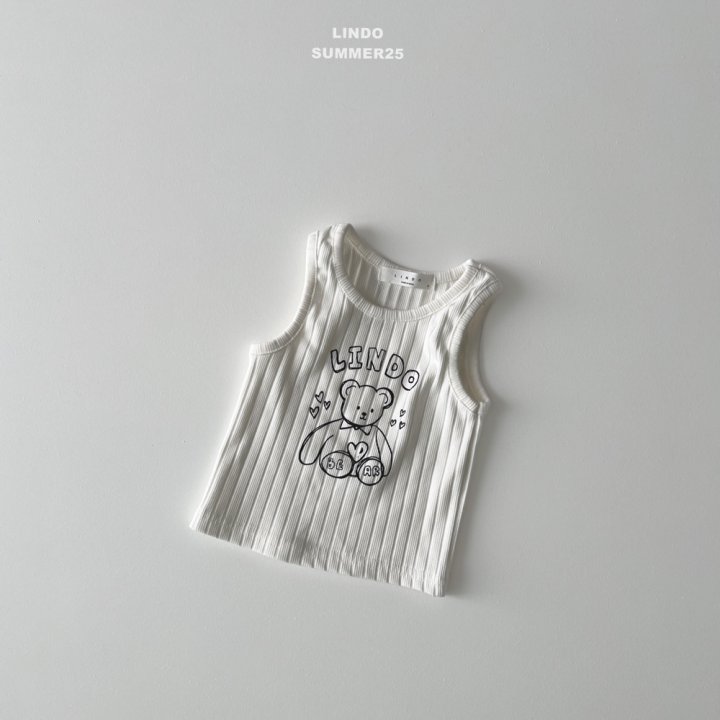 Lindo - Korean Baby Fashion - #smilingbaby - Little Bear Sleeveless - 4
