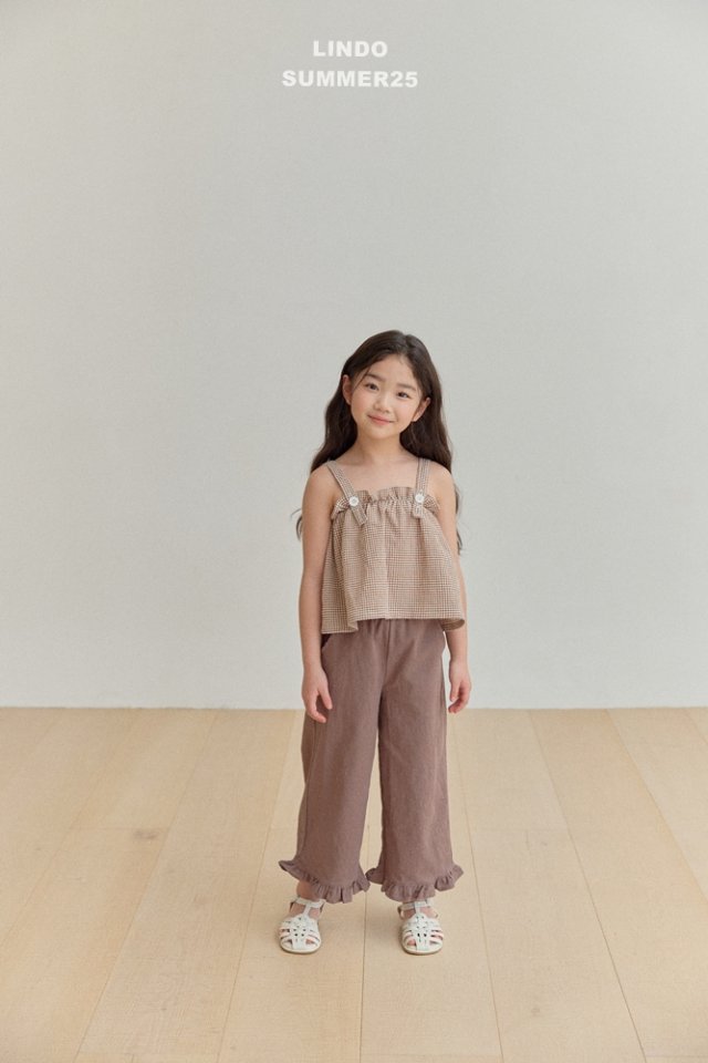 Lindo - Korean Baby Fashion - #babyboutique - Bonbon Check Blouse - 10