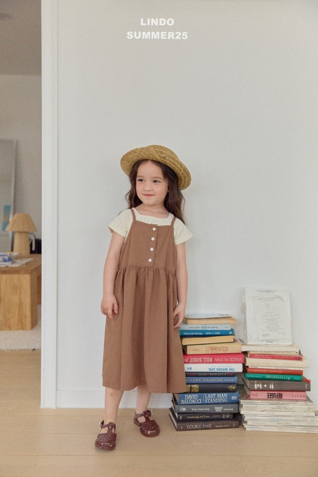 Lindo - Korean Baby Fashion - #babyboutique - Mori Solid Dress - 9