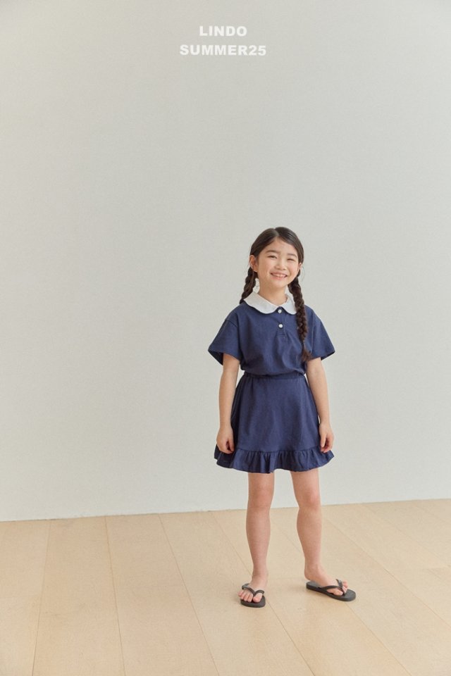 Lindo - Korean Baby Fashion - #babyboutique - Jenny Collar Set - 7
