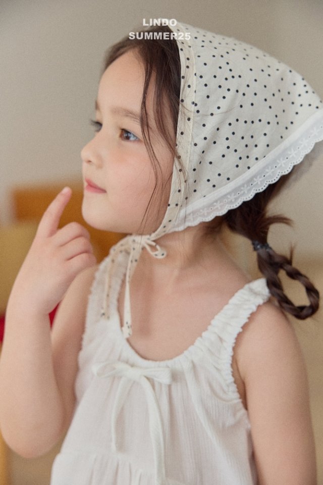 Lindo - Korean Baby Fashion - #babyboutique - Lace Bandana - 8