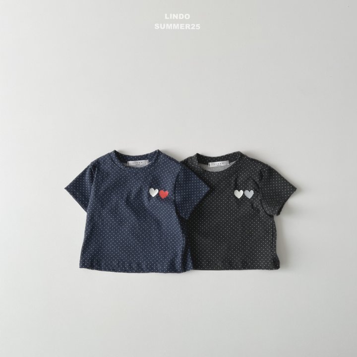 Lindo - Korean Baby Fashion - #babyboutiqueclothing - Dot Heart Tee