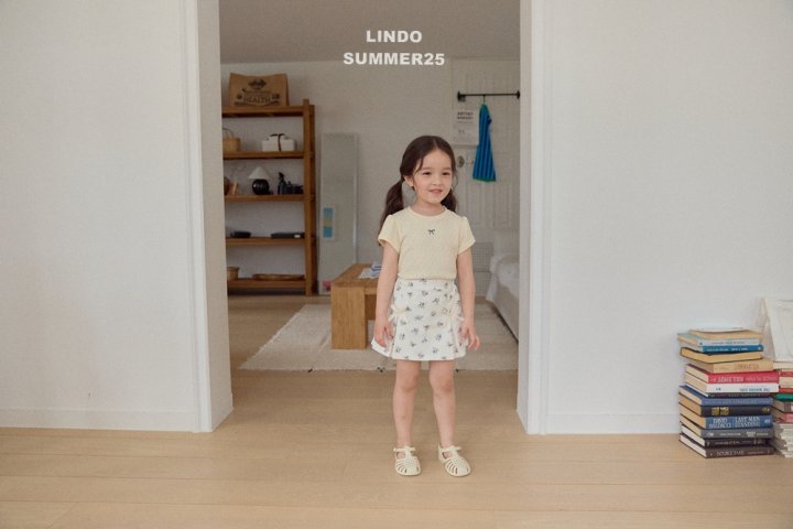 Lindo - Korean Baby Fashion - #babyboutiqueclothing - Ribom Skirt Pants - 5