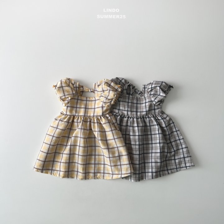 Lindo - Korean Baby Fashion - #babyboutiqueclothing - Poplin Dress