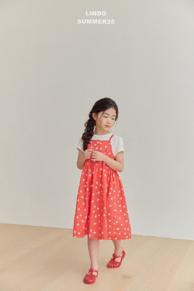 Lindo - Korean Baby Fashion - #babyboutiqueclothing - Mori Flower Dress - 12