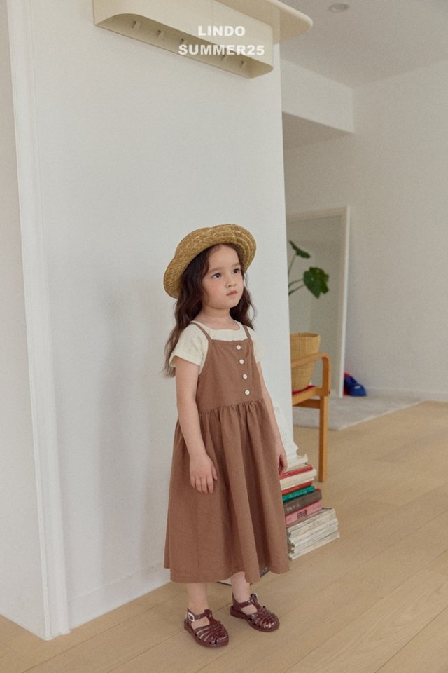 Lindo - Korean Baby Fashion - #babyboutiqueclothing - Mori Solid Dress - 11