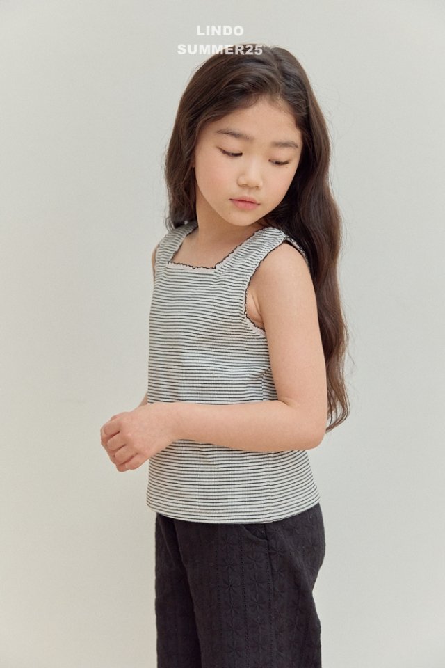 Lindo - Korean Baby Fashion - #babyboutiqueclothing - Mimi Sleeveless Tee - 10