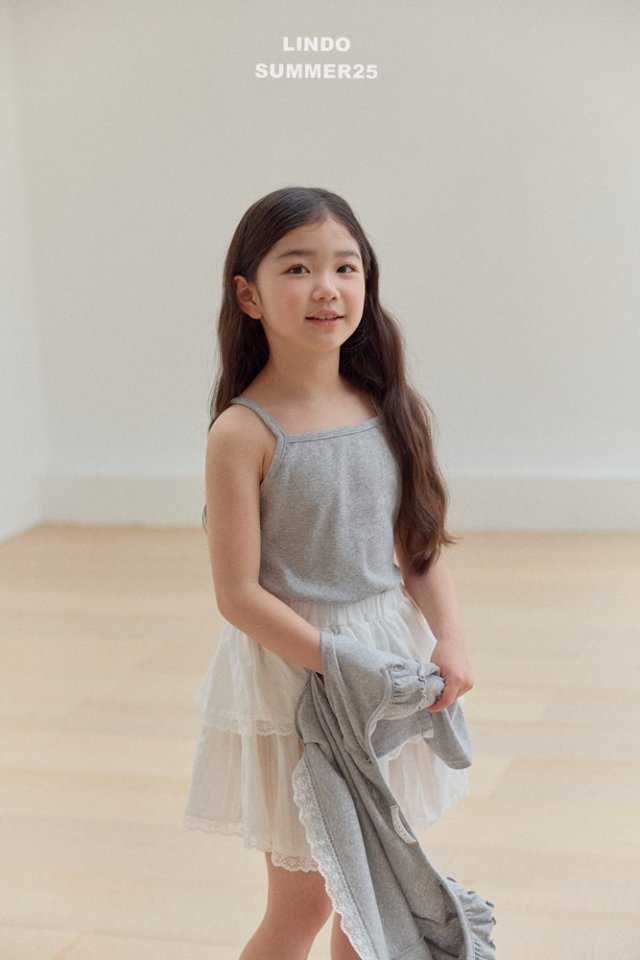 Lindo - Korean Baby Fashion - #babyclothing - Mini Strap Sleeveless - 9