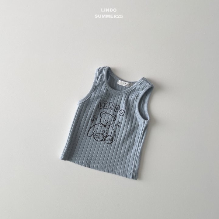 Lindo - Korean Baby Fashion - #babyclothing - Little Bear Sleeveless - 6