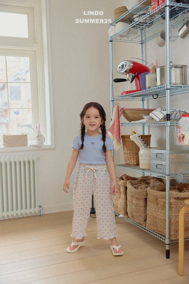 Lindo - Korean Baby Fashion - #babyclothing - Summer Flower Pants - 12