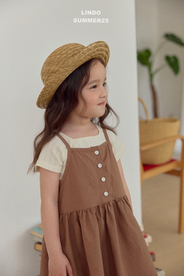 Lindo - Korean Baby Fashion - #babyclothing - Mori Solid Dress - 12