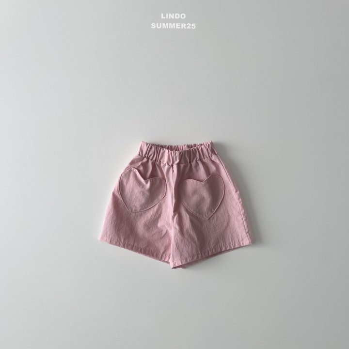 Lindo - Korean Baby Fashion - #babyclothing - Heart Shorts (Heart) - 6