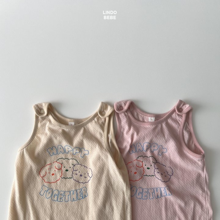 Lindo - Korean Baby Fashion - #babyboutiqueclothing - Bebe Happy Sleep Vest - 4