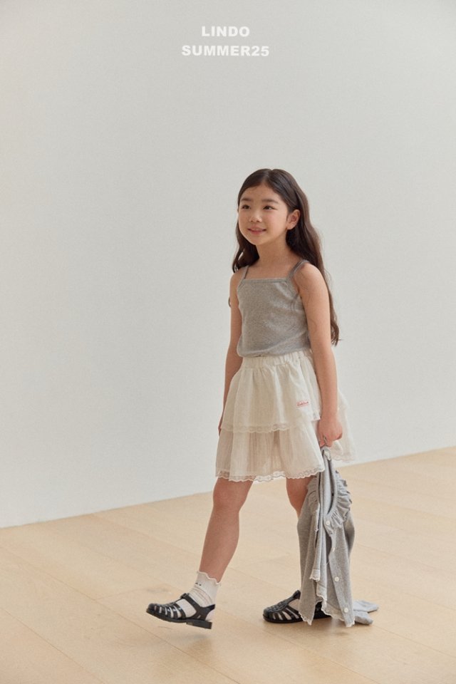 Lindo - Korean Baby Fashion - #babyfever - Mini Strap Sleeveless - 11