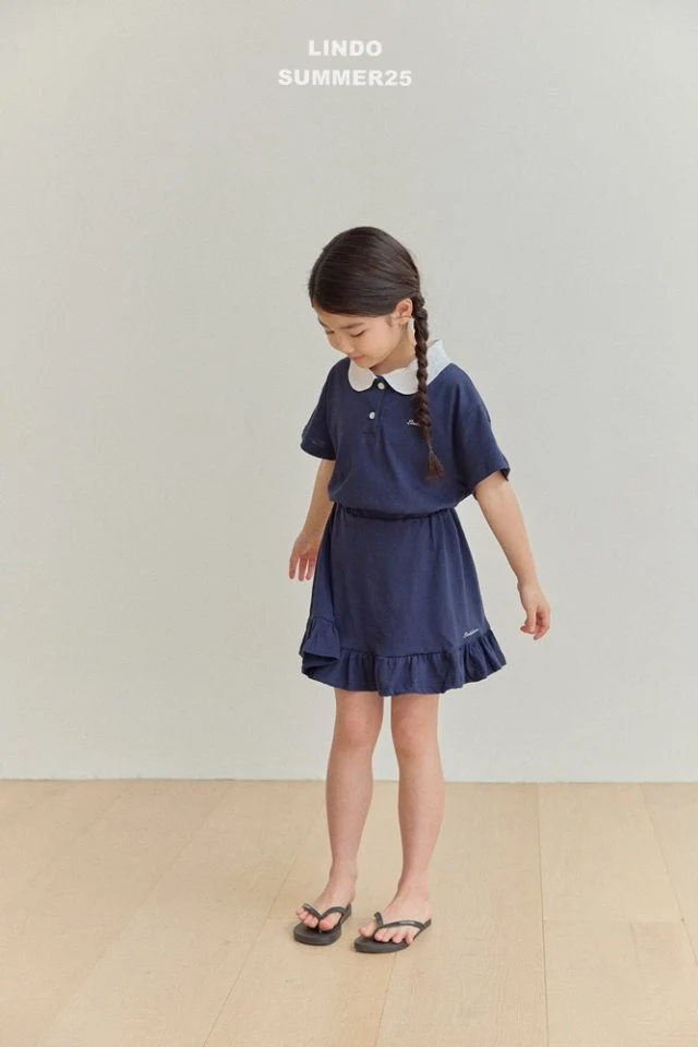Lindo - Korean Baby Fashion - #babyfever - Jenny Collar Set - 11