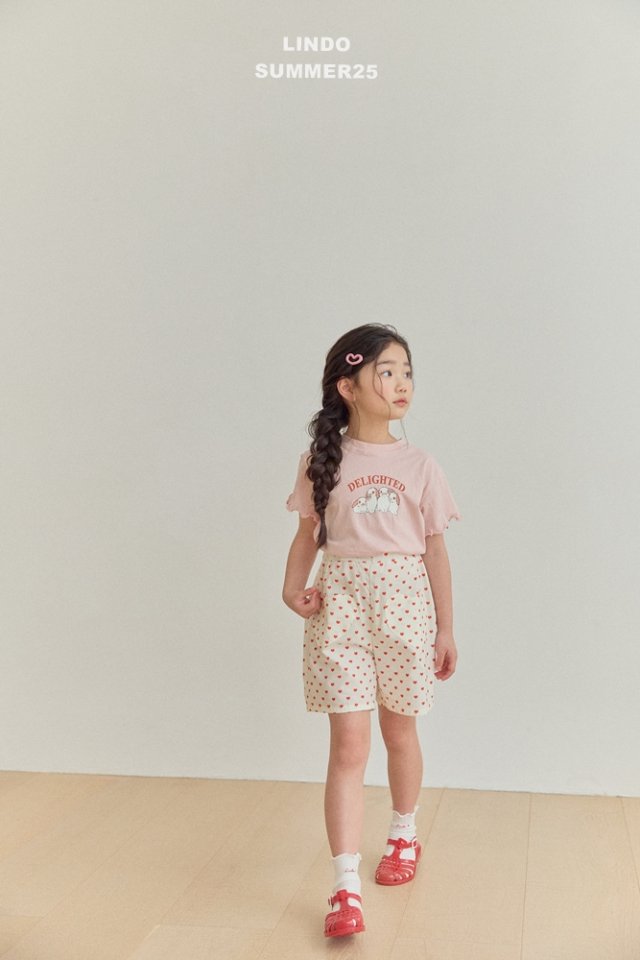 Lindo - Korean Baby Fashion - #babyfever - Heart Shorts (Heart) - 8