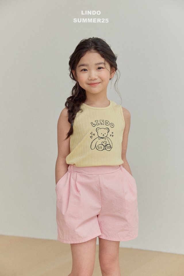 Lindo - Korean Baby Fashion - #babygirlfashion - Little Bear Sleeveless - 9