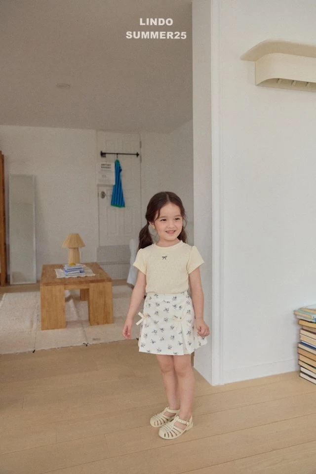 Lindo - Korean Baby Fashion - #babygirlfashion - Ribom Skirt Pants - 9