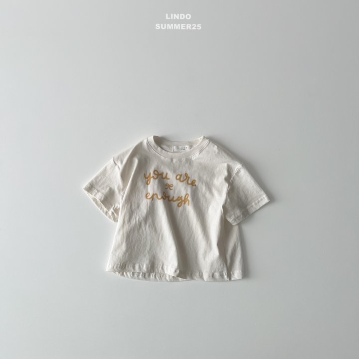 Lindo - Korean Baby Fashion - #babyfever - Enough Tee - 4