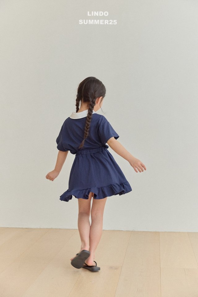Lindo - Korean Baby Fashion - #babygirlfashion - Jenny Collar Set - 12