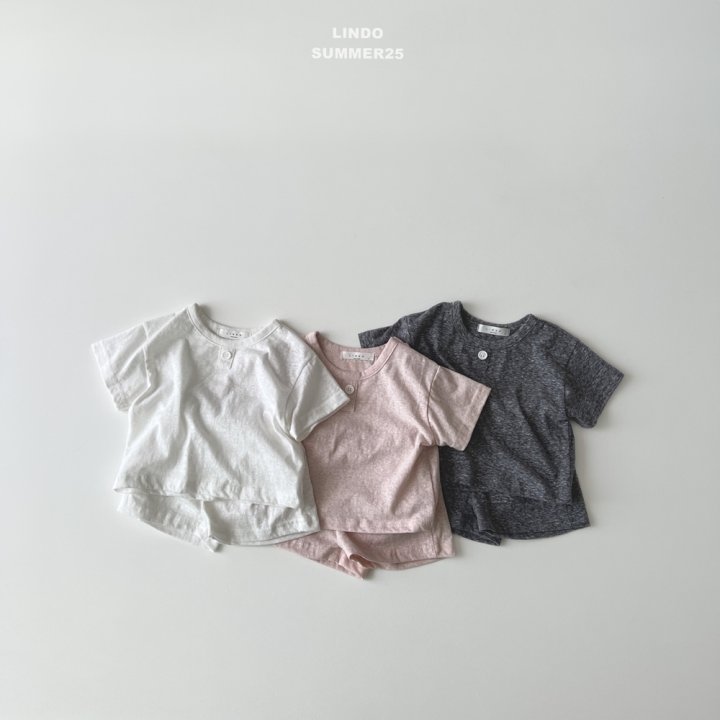 Lindo - Korean Baby Fashion - #babygirlfashion - Button Pajama Set