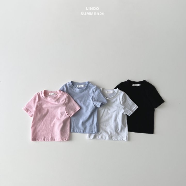 Lindo - Korean Baby Fashion - #babygirlfashion - Basic Short Sleeve Tee