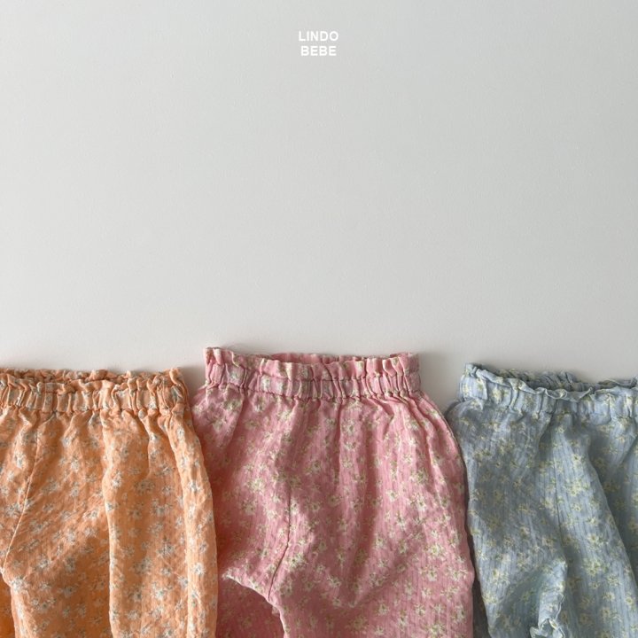 Lindo - Korean Baby Fashion - #babygirlfashion - Bebe Bloom Linen Pants - 2