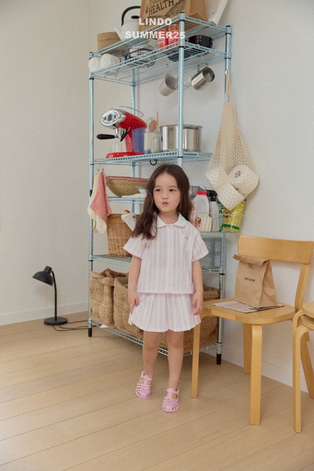 Lindo - Korean Baby Fashion - #babylifestyle - School Collar Set - 11