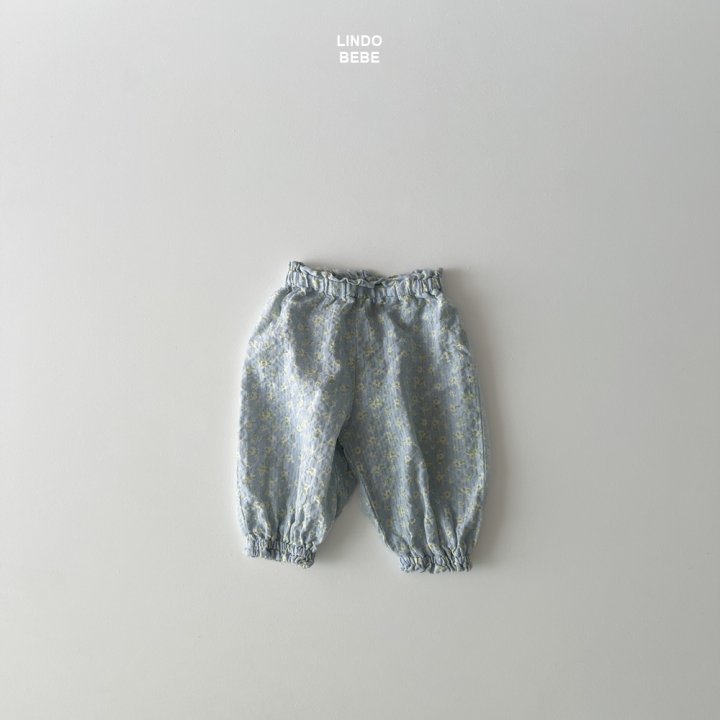 Lindo - Korean Baby Fashion - #babylifestyle - Bebe Bloom Linen Pants - 3