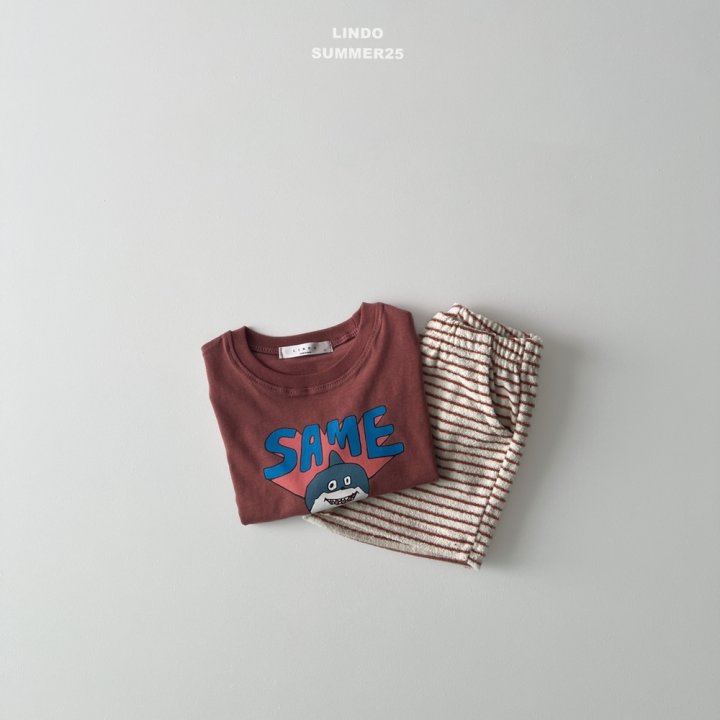 Lindo - Korean Baby Fashion - #babyoninstagram - Shark Short Sleeve Tee - 7