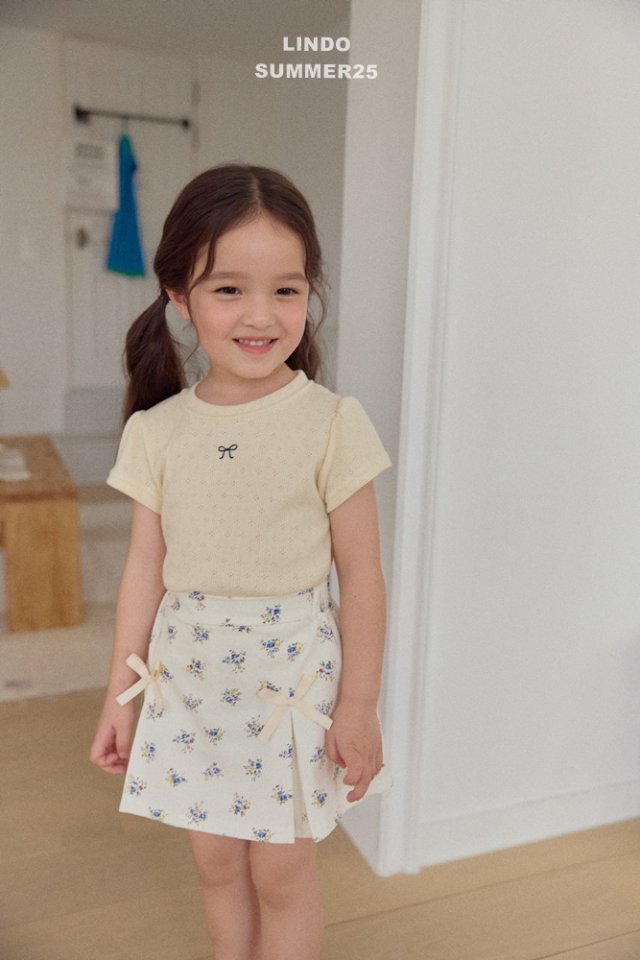 Lindo - Korean Baby Fashion - #babyoninstagram - Ribom Skirt Pants - 11