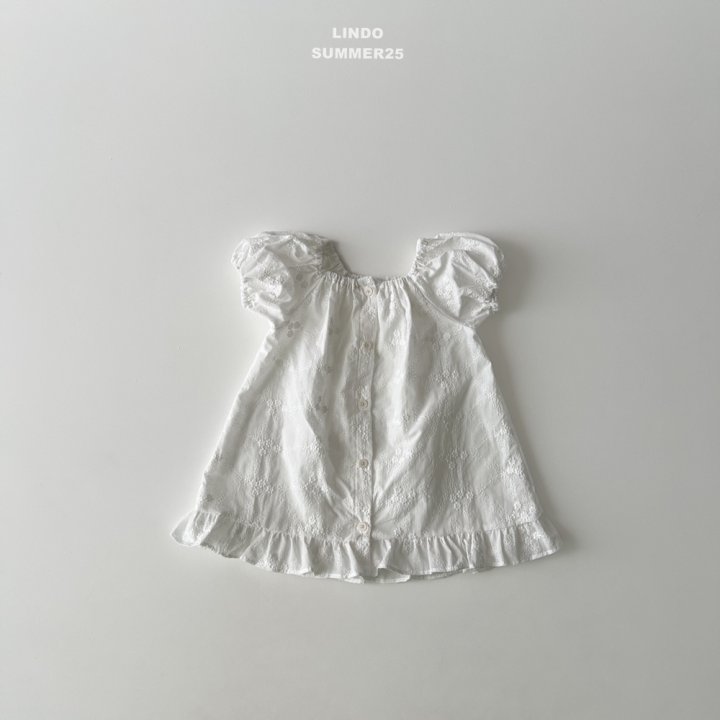 Lindo - Korean Baby Fashion - #babyoninstagram - Chouchou Puff Dress - 6