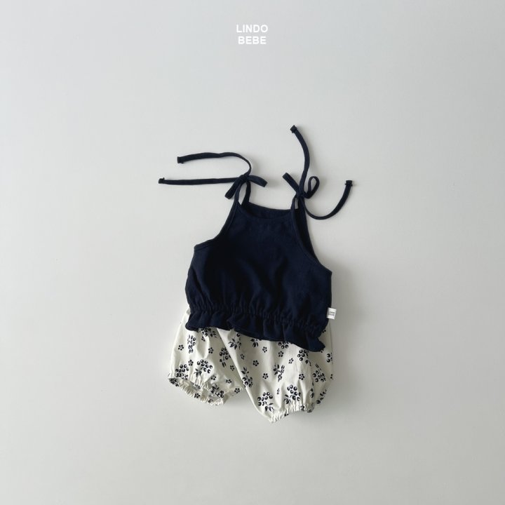 Lindo - Korean Baby Fashion - #babyoninstagram - Bebe Dodo Frill Sleeveless - 3