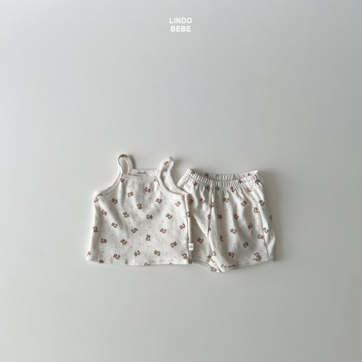 Lindo - Korean Baby Fashion - #babyoninstagram - Bebe Bear Top Bottom Set
