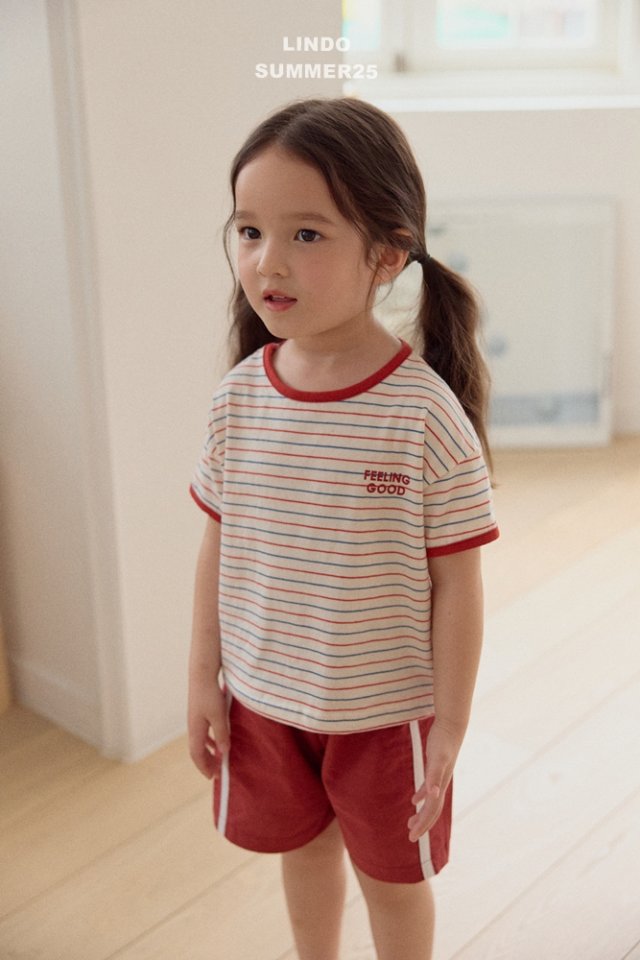 Lindo - Korean Baby Fashion - #babyootd - Tape Shorts - 7