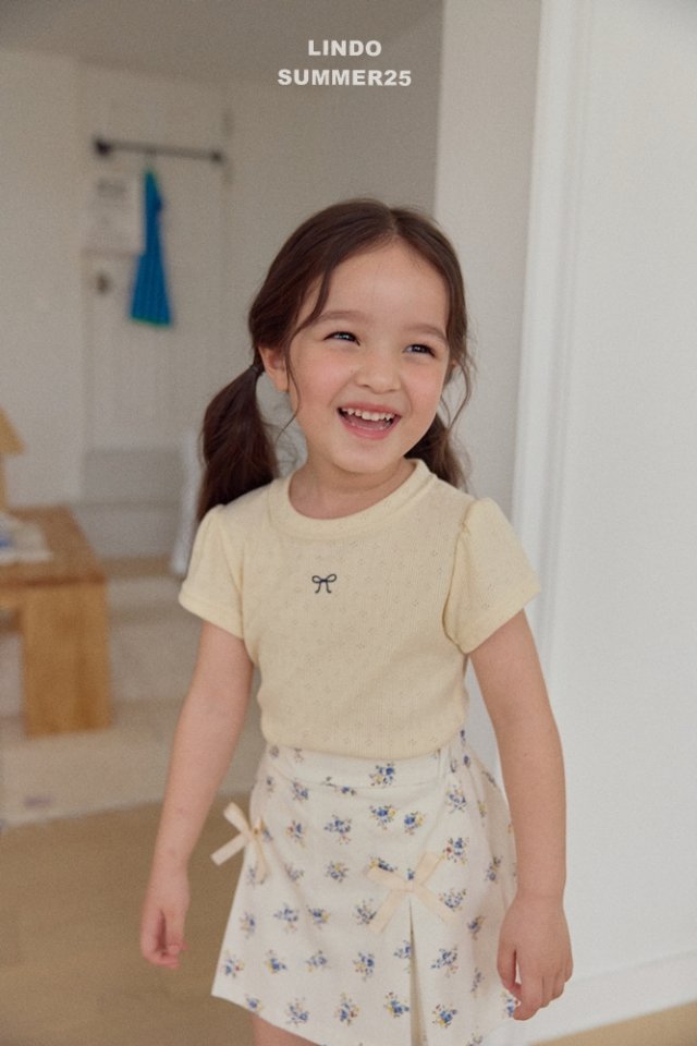 Lindo - Korean Baby Fashion - #babyootd - Ribom Skirt Pants - 12